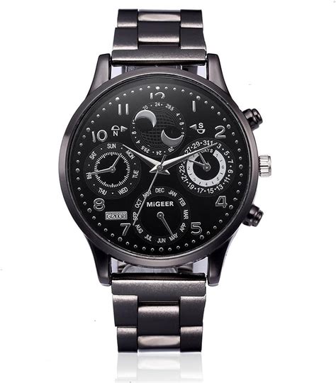 men's double movement watches clearance